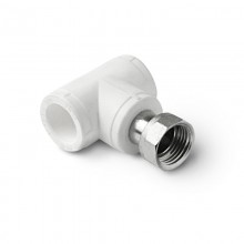 ПП Тройник комб. с накид.гайкой D20-1/2 Pro Aqua (20/120)