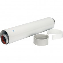 Коаксиальная труба STOUT  DN60/100   L250мм уплотнения и хомут в комплекте (совместим с Baxi)