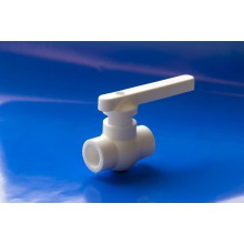 ПП Кран шаровый  D20  Политэк полнопрох. (20/60)