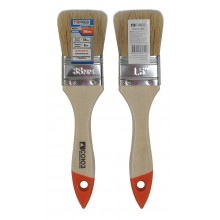 Кисть 1,5 плоская (38мм) Практик СОЮЗ натур щетина дерев. ручка