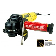 Углошлифмашина 125 мм Hanskonner,  1100 Вт, 11000 об/мин, пылезащита 4м рез.кабель