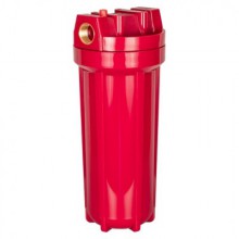 Фильтр-колба для гор. воды 10 1/2ВР  АКВАБРАЙТ, (кронштейн, ключ, без картриджа)