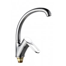 Смес. кухня 1-рук. бок. ПСМ  с гайкой 335-008 ПЛЮС тип См-МОЦБА ф40