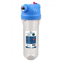 Фильтр-колба 10 1/2ВР USTM ПРОЗРАЧ., с лат. встав., (картридж, кроншт, без ключа)