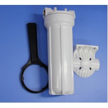 Фильтр-колба 10 1/2ВР Гейзер  с лат. встав., (ключ, кронштейн, без картриджа)