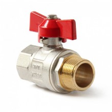 Кран шар. 1 г/ш баб. Pro Aqua полнопрох. PN25 +150С (12/72) Кран шар. 1 г/ш баб. Pro Aqua полнопрох. PN25 +150С (12/72)