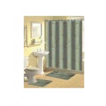Шторка для ванной ZALEL 1344 зел. (П59)
