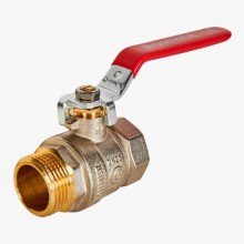 RBV-0002-0210340 ROMMER Шаровой кран 1 1/2 ВН/НР, ручка рычаг