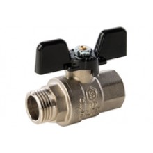 SVB-0004-200020 STOUT Кран шаровой полнопроходной, ВР/НР, ручка бабочка 3/4