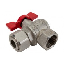 Valfex VF.266.NB1.012.PREMIUM Кран шаровой лат. PREMIUM для ВОДЫ угл.с накид. г. 1/2