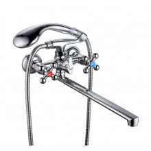 Смес. ванна 2-рук. FAUZT (кер/перекл.) FZ701-A32/1