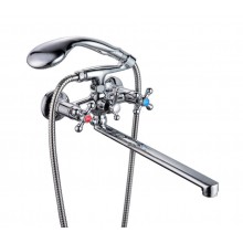 Смес. ванна 2-рук. FAUZT (шар/перекл.) FZ421-A54