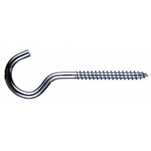 Шуруп с полукольцом  6x80, цинк, 120 шт.