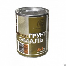 Грунт-эмаль черная (3 в 1) Радугамалер 1,9кг