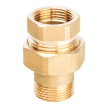 Американка 2 г/ш прямая STOUT (ж)  (плоское упл.) l 7 в упак.