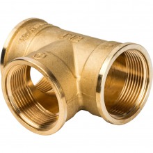 Тройник 1-1/2 г/г/г  STOUT (ж) l 12 в упак.