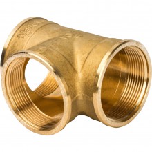 Тройник 2 г/г/г  STOUT (ж) l 5 в упак.