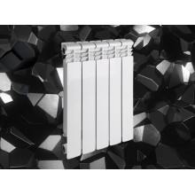 РАДИАТОР бимет.  500/80 BI FIRENZE (12 секций) Серый квадрат