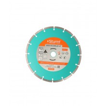 Алмазный диск, 230мм сегментный, сухая резка Sturm