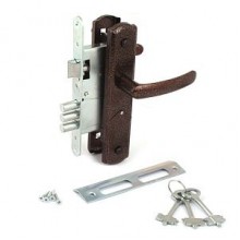 Замок  врезной Avers-ЗВ9-4-1-4 (медь)