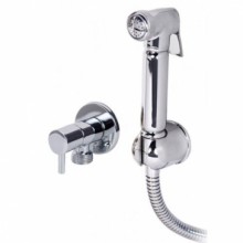 Гигиенический набор с краном KAISER мет. SH-332 REL (бронза)