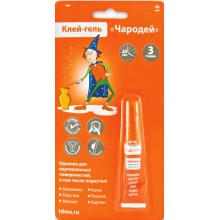 Супер-клей гель Чародей 3г/блистер TDM (24)
