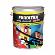 Краска ПФ-115  Эмаль (2,6кг) FARBITEX Белая