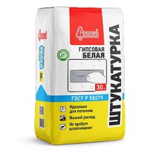 Штукатурка Старатели гипс. белая 30кг