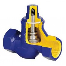 Клапан обр.резьбовой чугунный.Ду 25 тип V277, Zetkama