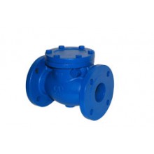 Клапан обр.фл. поворотный Ду 80  Ру 16Tmax=300C, чугунный, Гранлок RD30-080