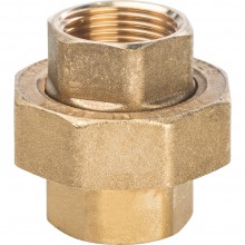 Американка   3/4 г/г прямая STOUT (ж) l 10/40 в упак.