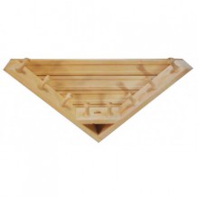 Полка большая угловая 8 крючков (ПБУ-8)