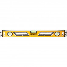 Уровень  600 мм 3 глазка, коробчатый, магнитный JCB