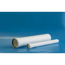 Труба  БЕСШУМН. D 110  L=1000 х3,4  (белый) Политек (5)