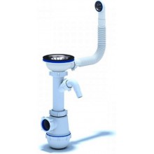 A1042 SP/А 1042SPG15 Сифон Ани 3 1/2*40 Грот /GRAND 3 1/2 c переливом и отводом