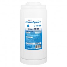 Картридж 10BB СМОЛА ИОНООБМЕННАЯ АКВАБРАЙТ для умягчения воды