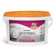Шпатлевка акриловая для нар. работ 0,9кг OLECOLOR