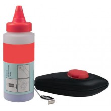 Шнур отбивочный 20м с красящим  порошком + уровень Sturm!