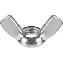 Гайка  М5 DIN 315 барашковая оцинк. ЗУБР (6 шт.)