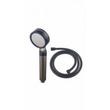 Душевой набор KAISER  (лейка+шланг) DN-059 черный