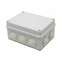 Коробка распр. ОП 240*195*90 IP55 сер. Рувинил 67065 (6 в упак.) Коробка распр. ОП 240*195*90 IP55 сер. Рувинил 67065 (6 в упак.)