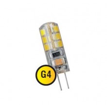 Лампа св. G4 3Вт 12В 4500К КОСМОС LksmLED3wJCG412v45