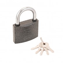 Замок навесной Аллюр ВС1Ч-350, d 8 мм, 48 x 40 мм (5 ключей) проем дужки 26 x 27 мм