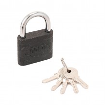 Замок навесной Аллюр ВС1Ч-4506, d 8 мм, 59 x 49 мм (5 ключей), проем дужки 33 x 32,5 мм