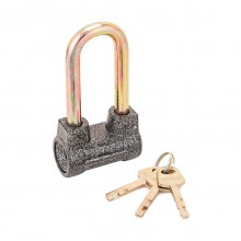 Замок навесной Аллюр ВС2-4-01С, d 10 мм, 54 x 40 мм (3 ключа) Длинная дужка