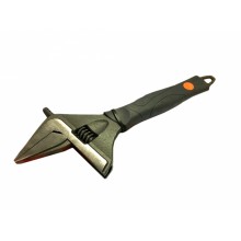 Ключ разводной  300 мм, (40мм) УСИЛ. ТОНКИЕ ГУБКИ, обрезин. рукоятка STURM