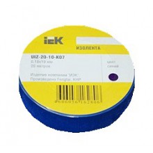 Изолента ПВХ  15мм (рул.20м)син. ИЭК | UIZ-13-10-K07  10 в упак.