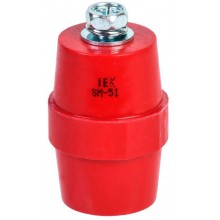 Изолятор SM 51 сил. с болтом Н51хD35хМ8мм YIS11-51-15-B