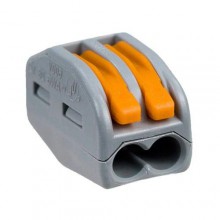 Клеммник 2*   с защелкой  TDM СК-412 (2,5мм) (100шт)