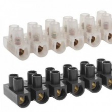 Клеммн.колодка п/э 12*10 бел. Navigator 17182 (10 в упак.)